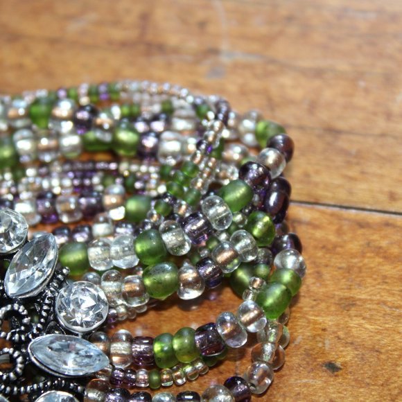 Beautiful Handmade Bracelet Small Wrist EUC - Picture 2 of 6